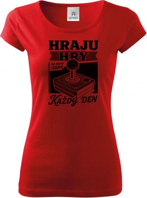 Hraju hry každý den, doplňte ročňík, černý tisk