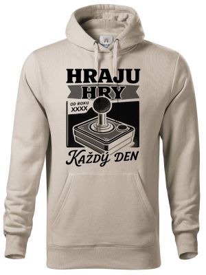 Hraju hry každý den, doplňte ročňík, černý tisk