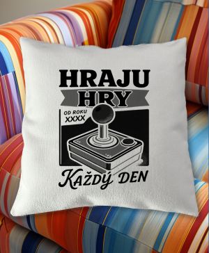 Hraju hry každý den, doplňte ročňík, černý tisk