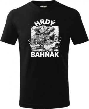 Hrdý bahňák, bílý tisk