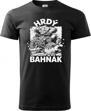 Hrdý bahňák, bílý tisk