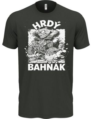 Hrdý bahňák, bílý tisk