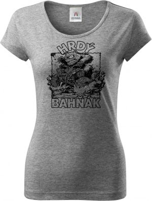 Hrdý bahňák, černý tisk