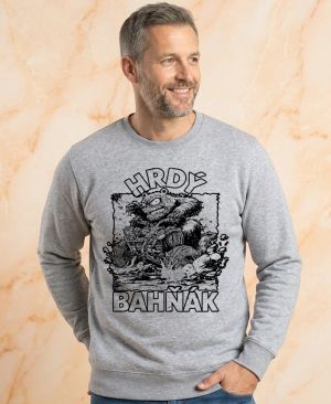 Hrdý bahňák, černý tisk