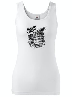 Hrozný výbuch, černý tisk