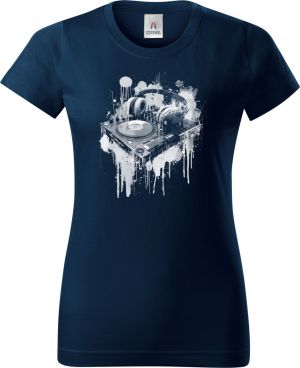 Hudební beat, bílý tisk