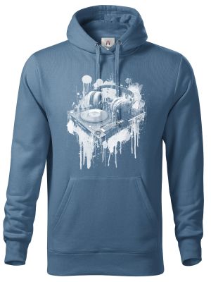 Hudební beat, bílý tisk