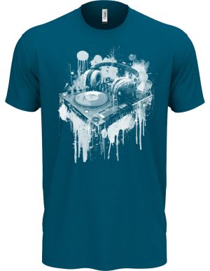 Hudební beat, bílý tisk