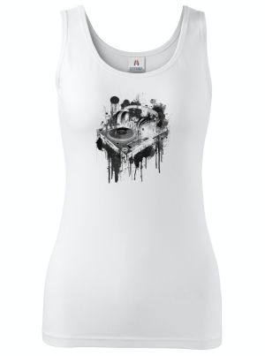 Hudební beat, černý tisk