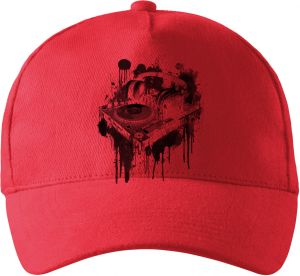 Hudební beat, černý tisk