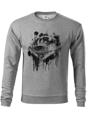 Hudební beat, černý tisk