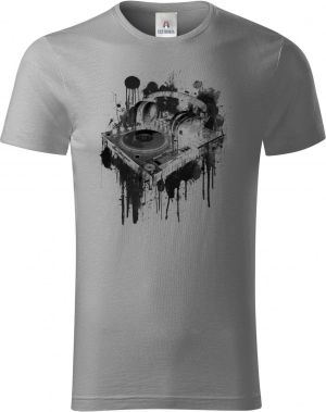 Hudební beat, černý tisk