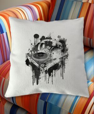 Hudební beat, černý tisk