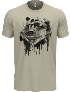 Hudební beat, černý tisk