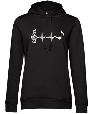 Hudební tep, bílý tisk