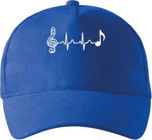 Hudební tep, bílý tisk