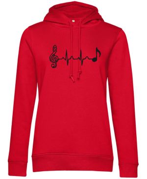 Hudební tep, černý tisk