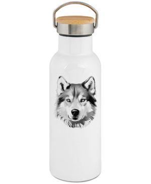 Husky , černý tisk