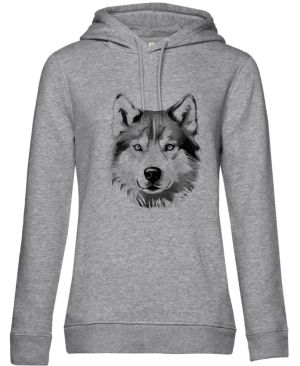 Husky , černý tisk