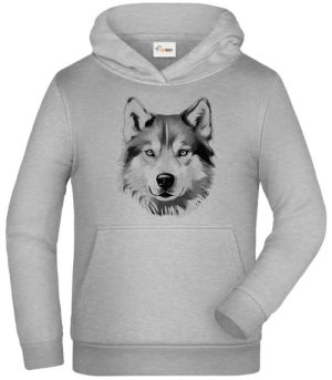 Husky , černý tisk