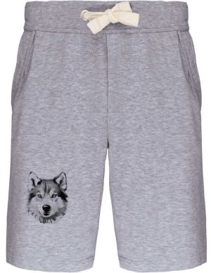 Husky , černý tisk