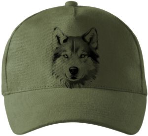 Husky , černý tisk