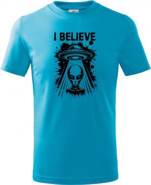 I believe, černý tisk