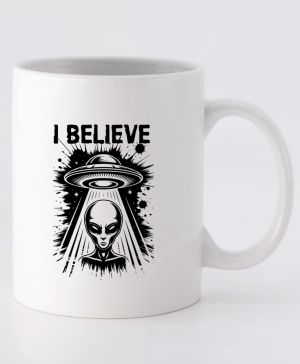 I believe, černý tisk