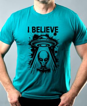 I believe, černý tisk