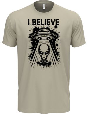 I believe, černý tisk