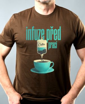Infuze před prací, kafe