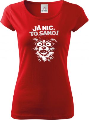 Já nic to samo, bílý potisk