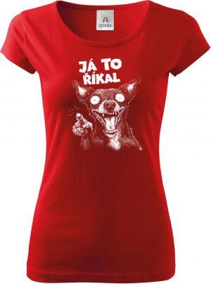 Já to říkal, bílý potisk