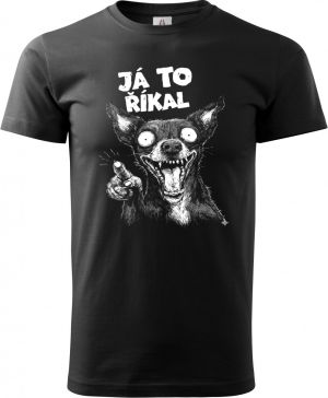 Já to říkal, bílý potisk