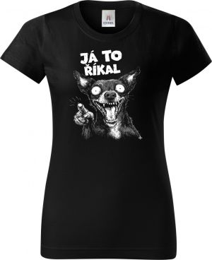 Já to říkal, bílý potisk