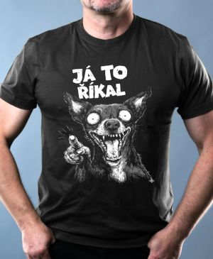 Já to říkal, bílý potisk