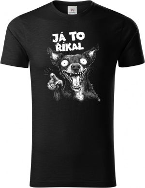 Já to říkal, bílý potisk