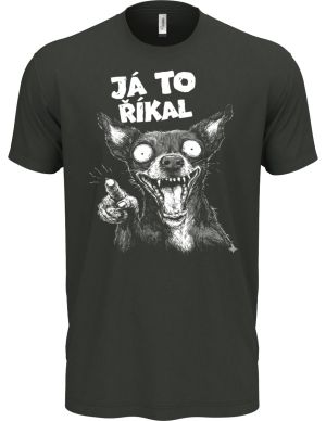 Já to říkal, bílý potisk