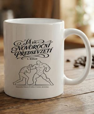 Já vs. předsevzetí – 1. kolo, černý potisk