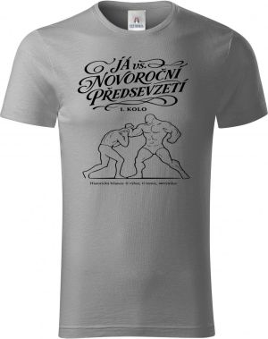 Já vs. předsevzetí – 1. kolo, černý potisk