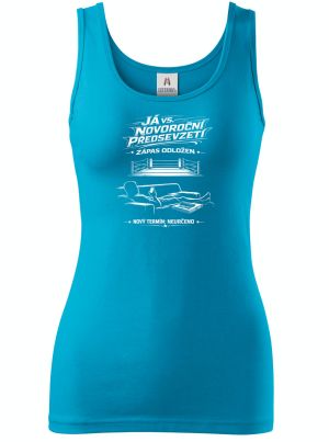 Já vs. předsevzetí – Zápas odložen, bílý potisk