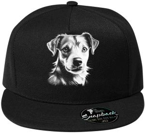 Jack-russell teriér, bílý tisk