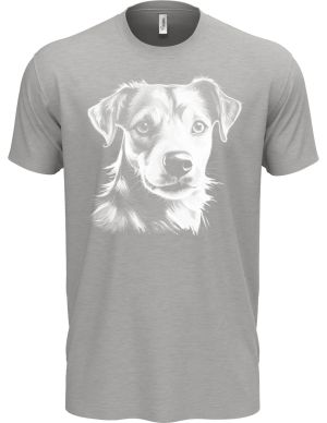 Jack-russell teriér, bílý tisk
