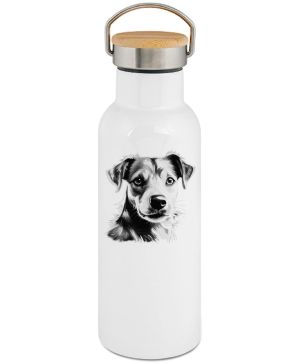 Jack-russell teriér, černý tisk