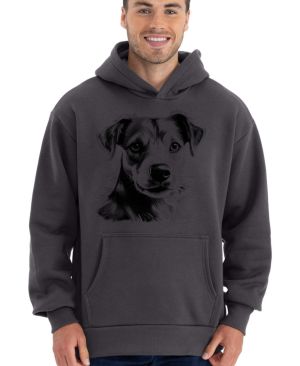 Jack-russell teriér, černý tisk