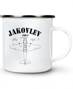 JAKOVLEV JAK3, černý tisk