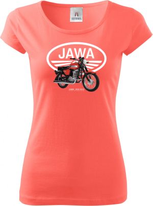 Jawa 350/634, bílé logo. Retro