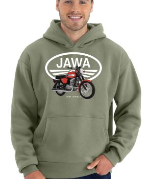Jawa 350/634, bílé logo. Retro