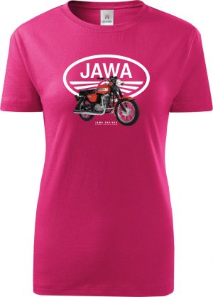 Jawa 350/634, bílé logo. Retro