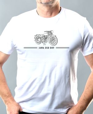JAWA 350 OHV, V11, černý tisk